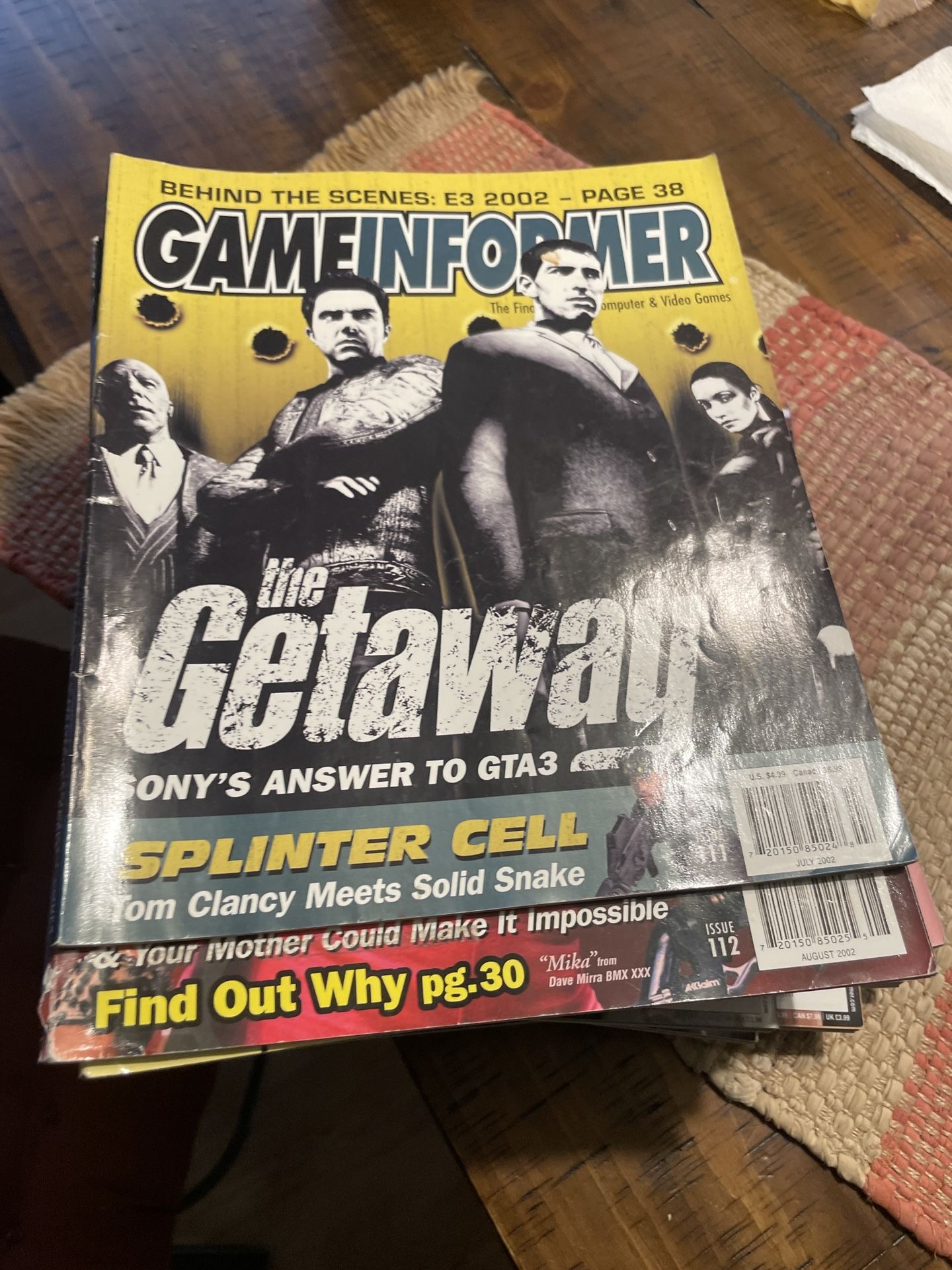 Game Informer Magazine Lot (#111–150) – Early 2000s Retro Gaming – PS2, Xbox, GameCube Era