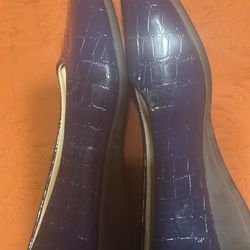 Love Round Toe Blue Shoes New