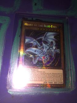 Yu-Gi-Oh Card: HEART OF BLUE-EYES(SLR)