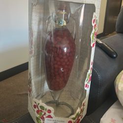 Antique Torpedo Glass Shonfeld Cherries And Vinegar