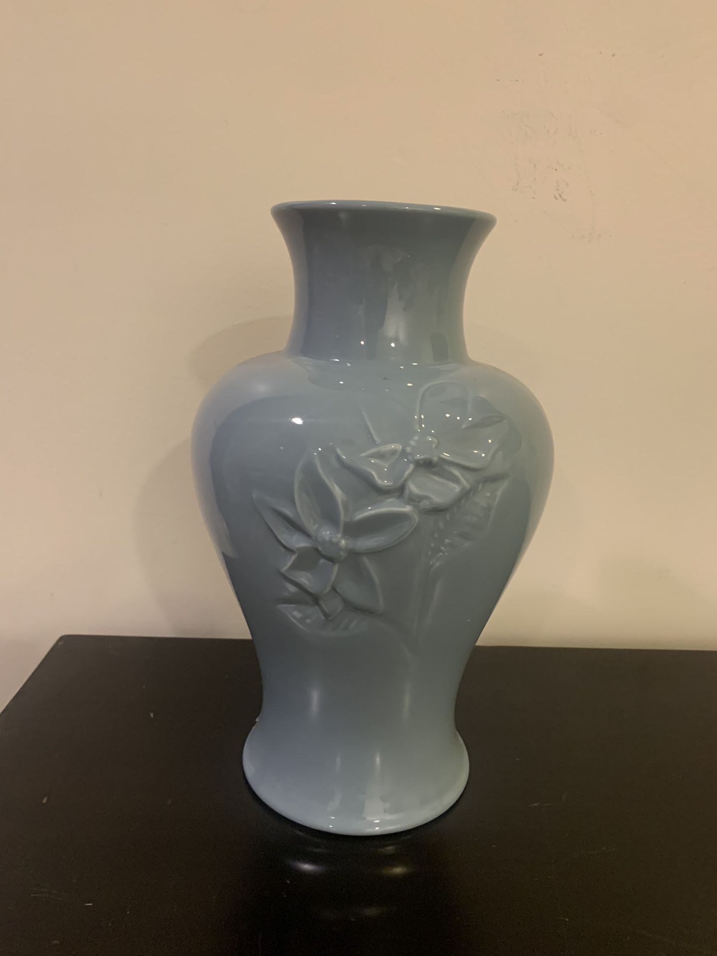 Baby Blue Vase - Ceramic No Chips