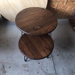 Rustic End/side Table Set