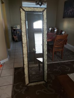 20 x 66 Antique bronze Embossed Metal