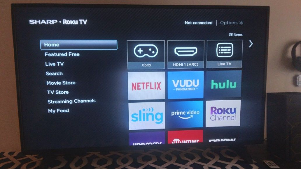 50" Sharp Smart TV Roku