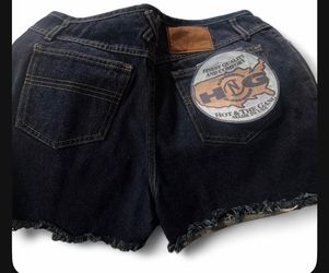 Hot and the Gang navy denim shorts Size 15
