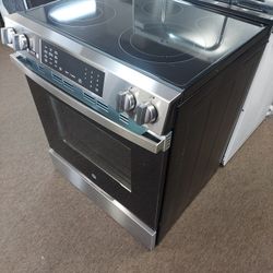 GE 30" Slide-In Electric Range