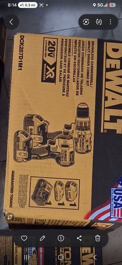 DEWALT 20V XR Brushless Hammer Drill Impact Driver Combo Kit