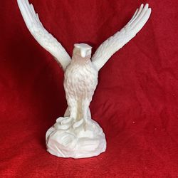 Vintage 6 Inch Alabaster Greek Eagle Imported From Greece 