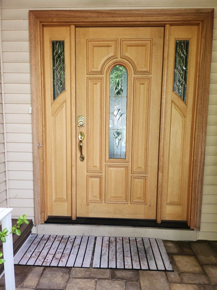 Hardwood door