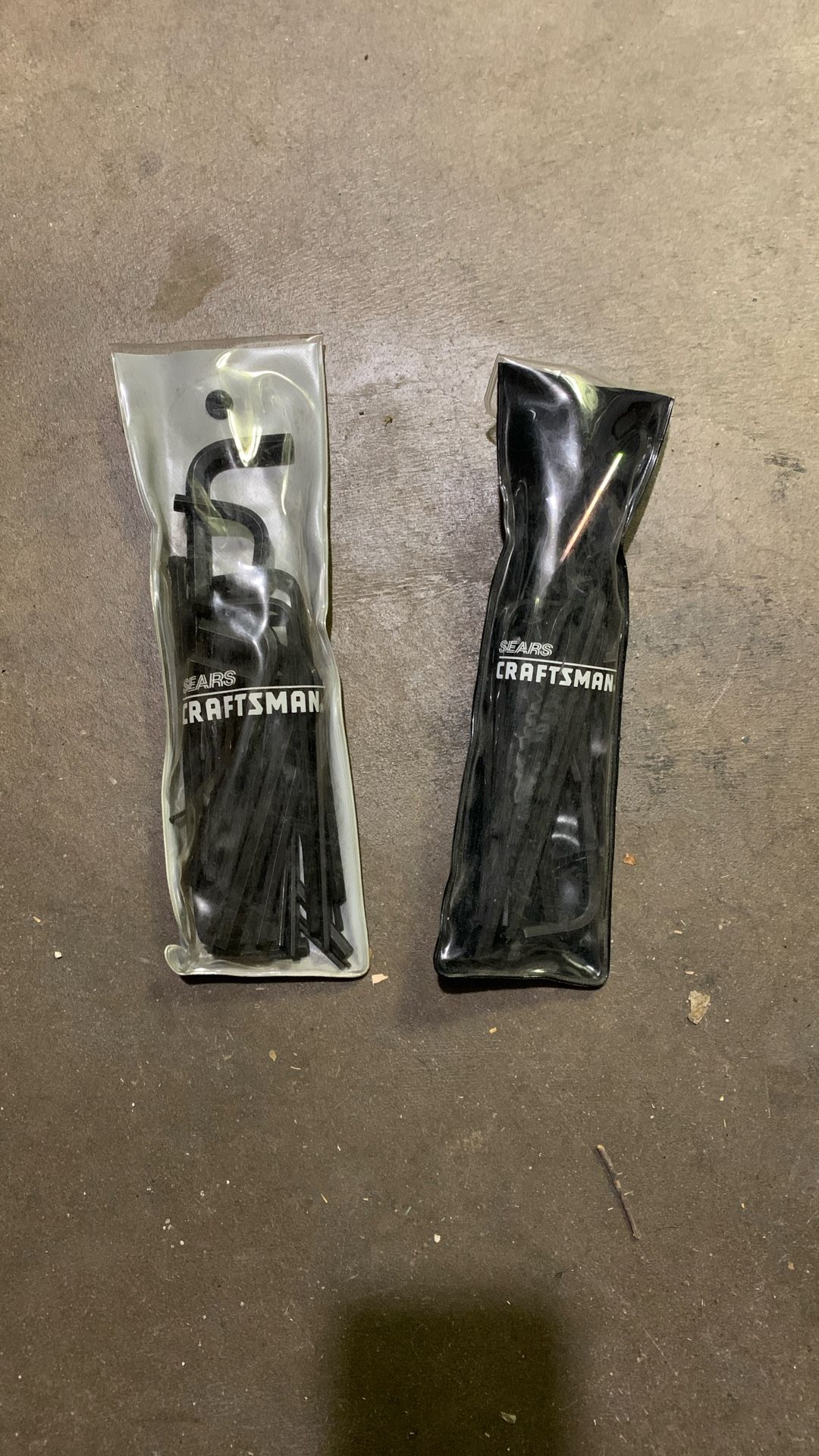 Craftsman Hex Key Sets. Metric & Standard.