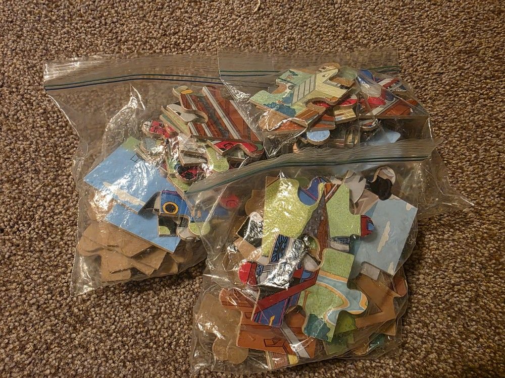 Thomas The Train Wood Puzzles