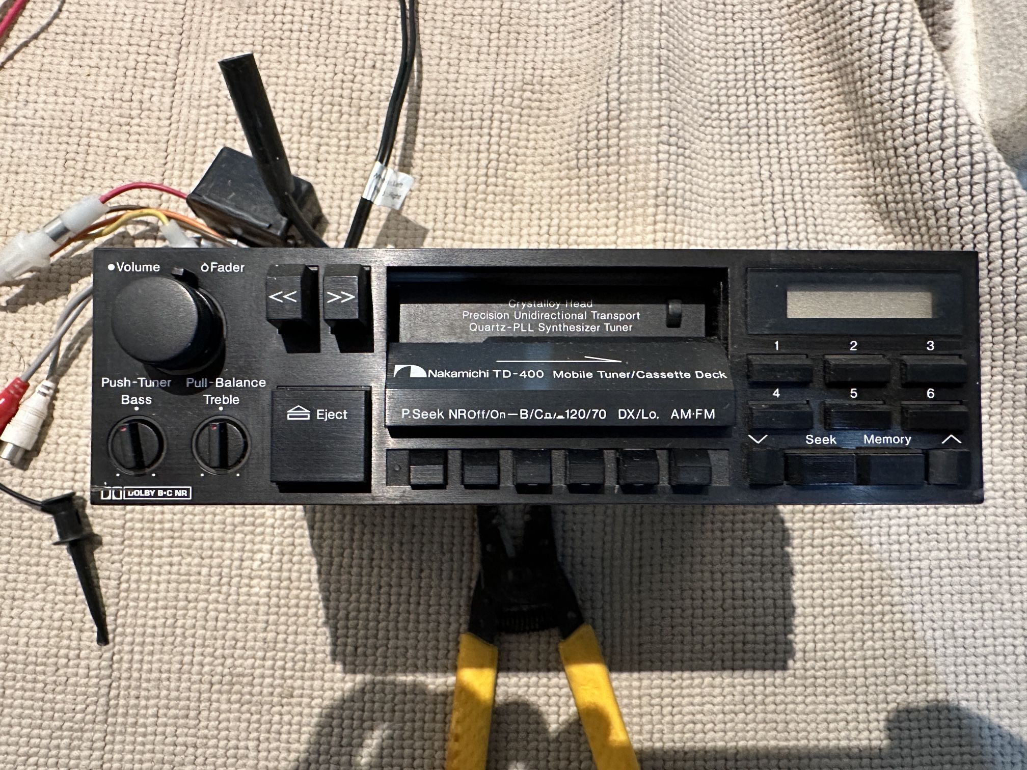 Nakamichi Mobile Car NAKAMICHI Audio – Deck Tuner TD-400 MOBILE