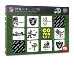 NFL Las Vegas Raiders Licensed Memory Match Game