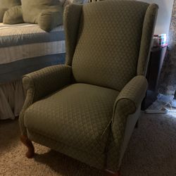 Beautiful Wingback Recliner Chair
