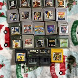 Gameboy And Gameboy Color Games