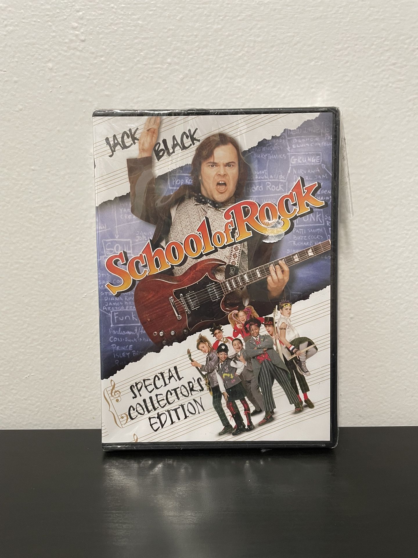 School of Rock DVD Movie NEW SEALED Special Collectors Edition Jack Black 2003