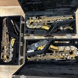 We have 3 Yamaha YAS-26 Alto Saxophones for sale $950 Each Firm