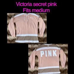 Victoria Secret Pink Long Sleeve Shirt 