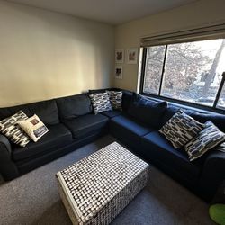 Bobs Furniture, Navy Blue