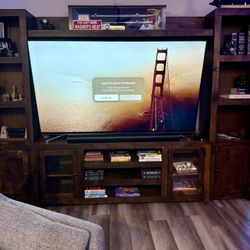 Entertainment Center w/free 85” Samsung