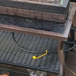 35" Propane Table Top With Wind Guards, Table Included Along With Tank Firm Price 