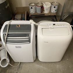 Two Portable Air Conditioner Units