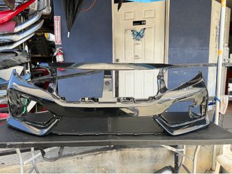 Honda civic hatchback 2017-2021 front bumper Capa