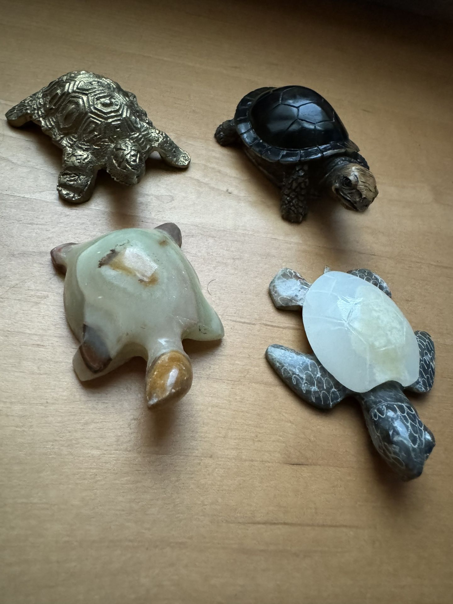 Stone & Metal Turtles