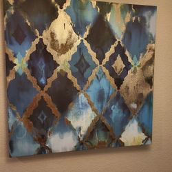 Blue Wall Art (Pick-up Or Delivery)