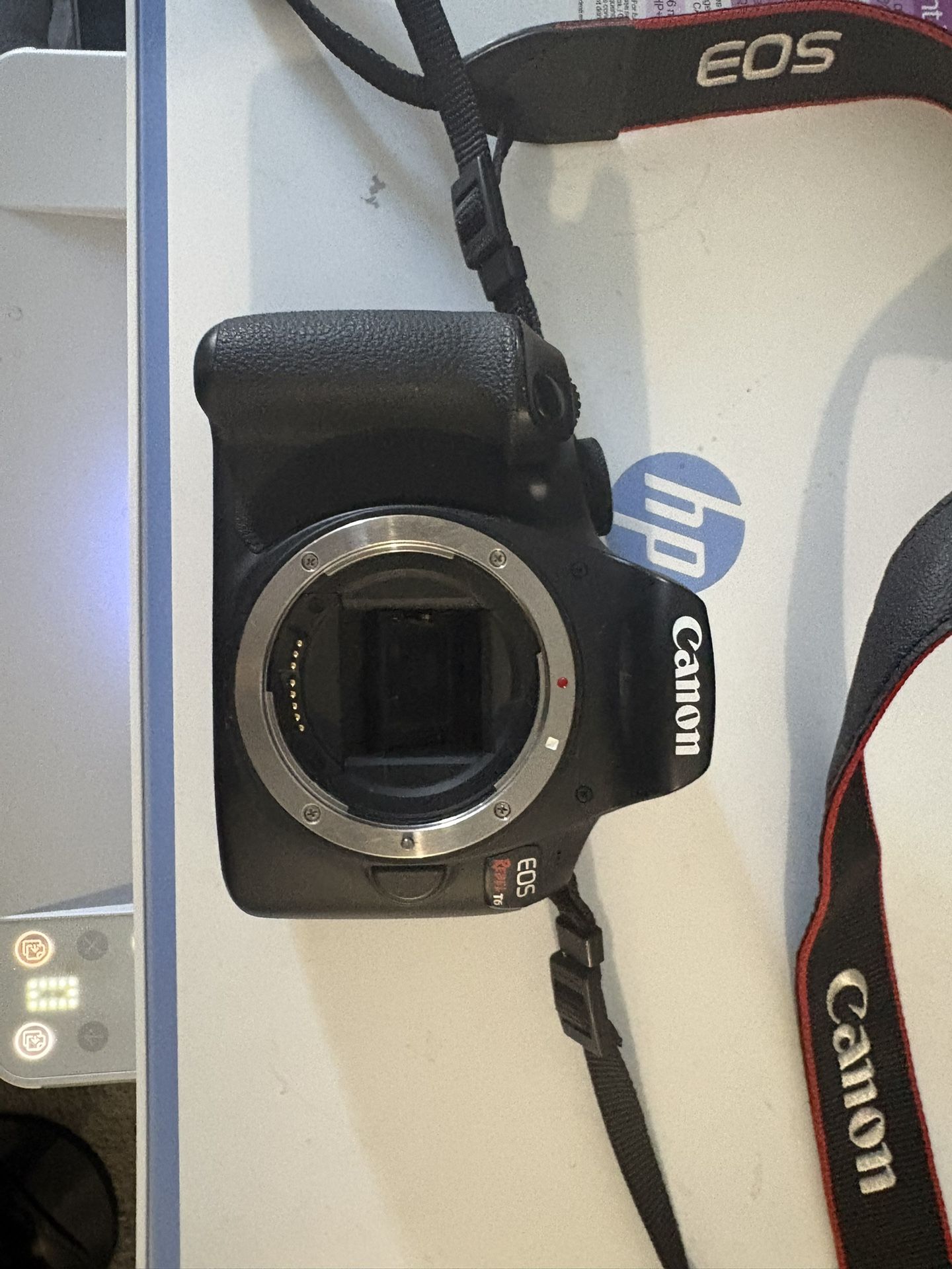 Canon EOS Rebel T6 camera