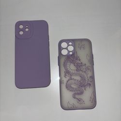 iPhone 12 & iPhone 12 Pro Purple/Lilac Cases