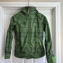 Four Square Women’s Snowboard Jacket - Green Womens Smal - $35