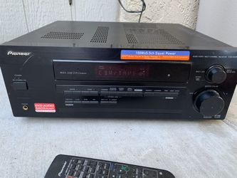 Pioneer Receiver With Remote