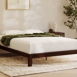 King size bamboo bed frame