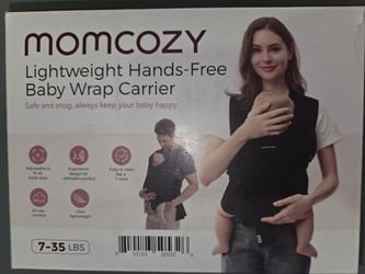 Momcozy Baby Carrier Wrap - Easy to Wear Infant Carrier Sling