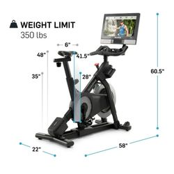 iFIT, NordicTrack Commercial S22i Exercise Bike-NTEX02422,  Like New