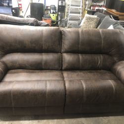 Reclining Sofa And Matching Recliner