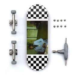 L.A. Hill records uncle ROSS mini skateboard new