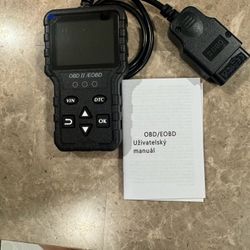 OBD2 Scanner Diagnostic Tool, Check Erase Engine Light Fault Code Scanner Tool, DTC, Data Stream, I/M Readiness, Car & Truck Scan Tool for All Vehicle