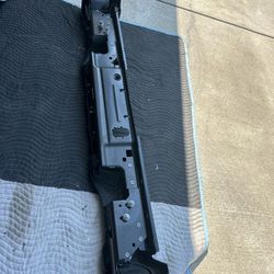 F250 F350 Super Duty XL Rear Bumper 2023-2026 Ford OEM Black Step like new take off. Some cosmetic scratches  Harness was cut off 