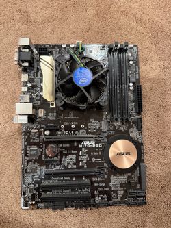 ASUS H170-PRO ATX Motherboard with Intel CPU Cooler