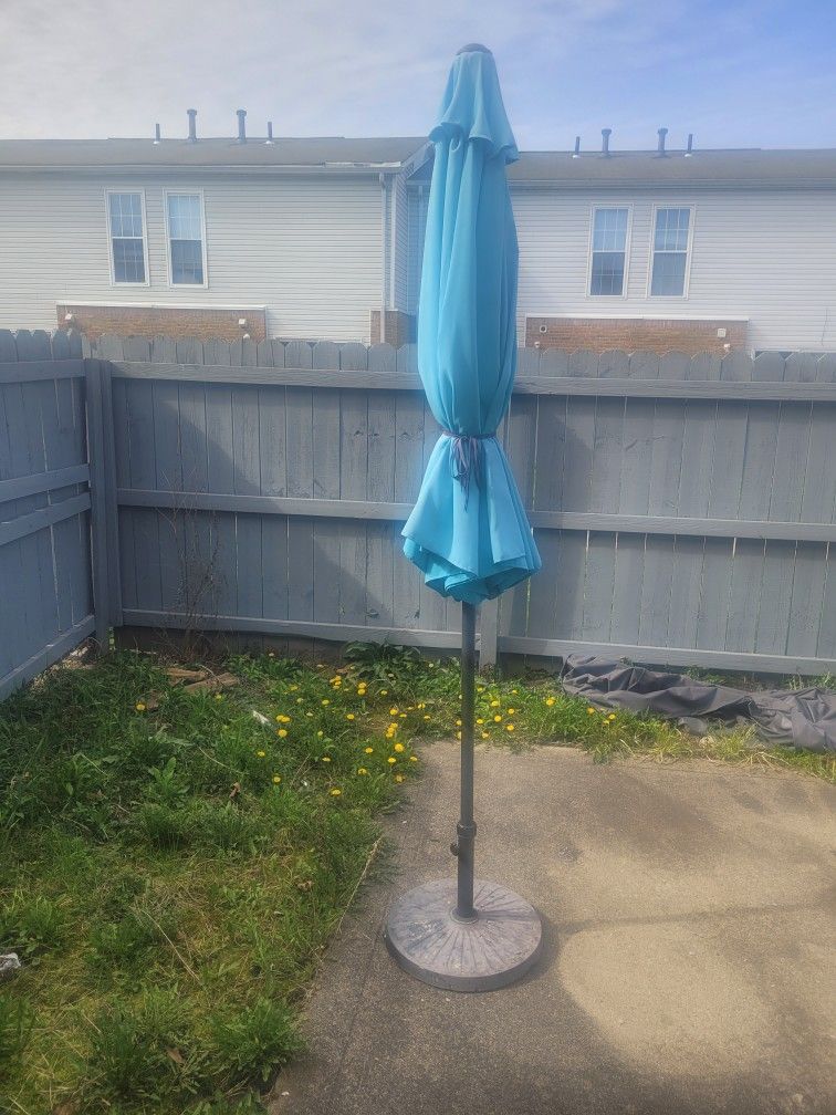 Outdoor Patio Picnic Table 8ft. tall