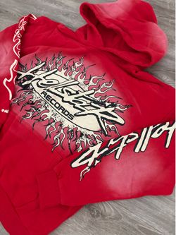 RED HELLSTAR HOODIE
