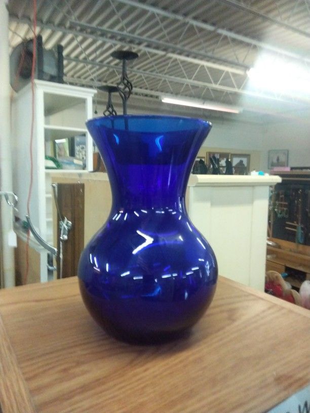 Vintage Cobalt Blue Vase