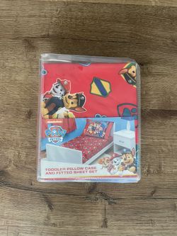 Brand new Toddler Paw Patrol Short And Pillow Case 