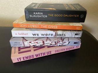 BOOKS FOR SALE! $5 each or $20 for all 5
