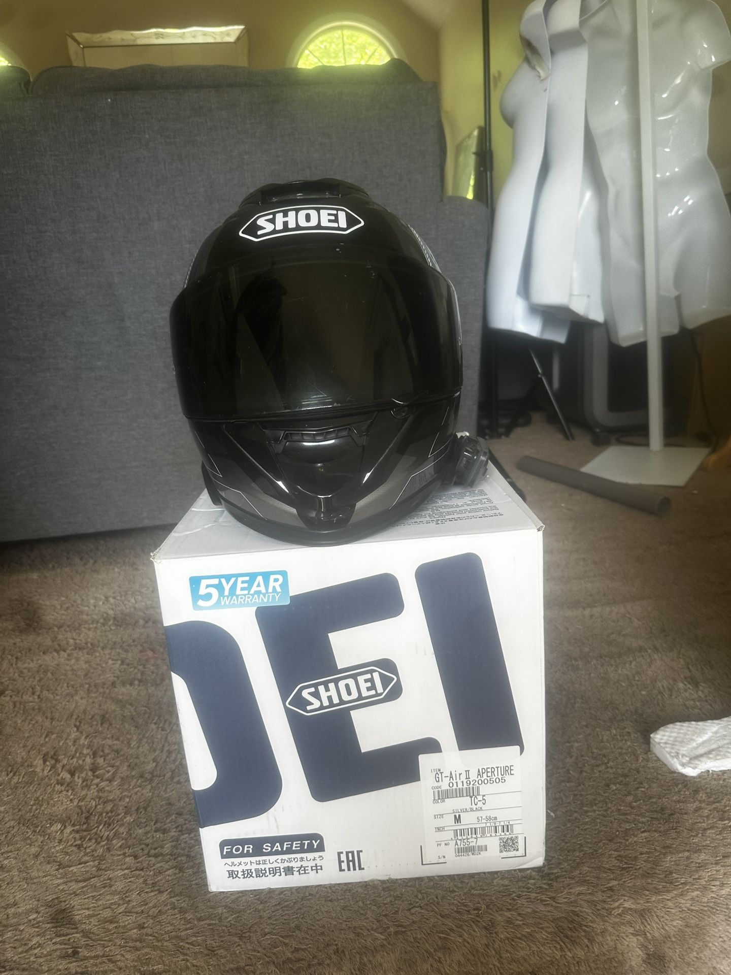 Shoei Gt Air II /Cardo Pack Talk/ Dainese Nexus 2