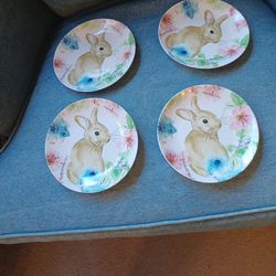 222 Fifth Bastia Rabbit Salad Plates.