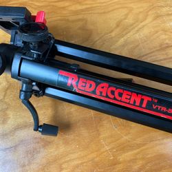 ‘Red Accent’ Video/Camera Tripod