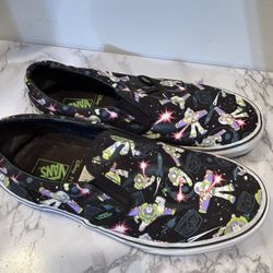 Vans Buzz Light Year Pixar Toy Story Kids Size 6 Lightly Used 